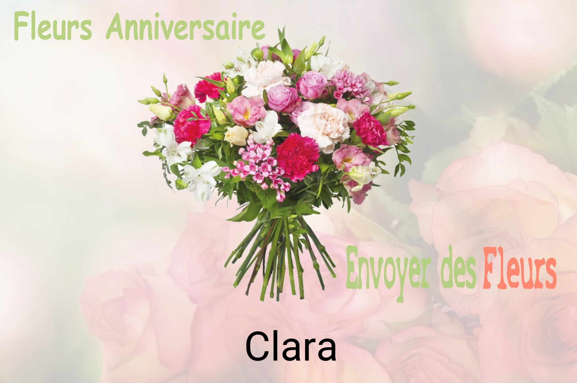 Bouquet de fleurs d’anniversaire livré à Clara