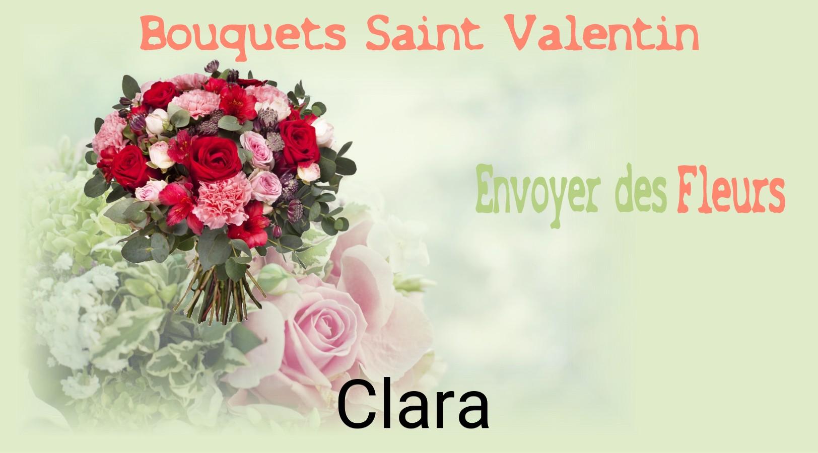 Roses de Saint-Valentin livrées à Clara